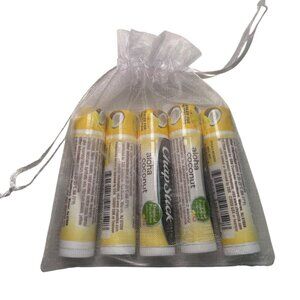 ChapStick Aloha Coconut Lip Balm – Tropical Paradise Collection – Set of 5 – New